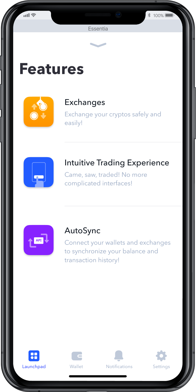 Essentia application